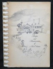 Vintage 1976 NEW ORLEANS Louisiana Recipe Reminiscences COOK BOOK - Ursuline comprar usado  Enviando para Brazil