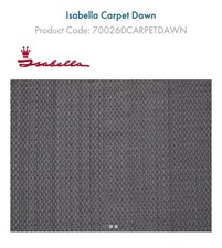 Isabella awning carpet for sale  BRACKLEY