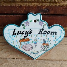 Ceramic name door for sale  CLEVEDON