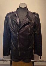 Tigha biker lederjacke gebraucht kaufen  Weiden