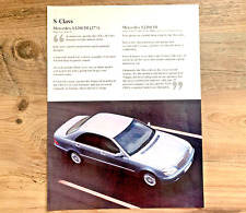 Mercedes class s320 for sale  PRESTON