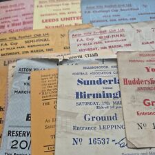 Used match tickets for sale  ST. NEOTS