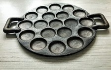 Poffertjes pfanne gusseisen gebraucht kaufen  Wetzlar