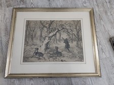 Gemälde jagdmotiv im gebraucht kaufen  Heinersreuth