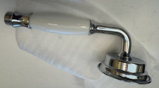 Chuveiro de mão Signature Hardware Cooper com cabo de porcelana - CROMO POLIDO, usado comprar usado  Enviando para Brazil