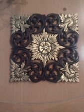 Floral wood carved for sale  Fort Myers