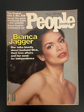 PEOPLE Magazine BIANCA JAGGER May 2, 1977 liv ullman vintage ads, usado comprar usado  Enviando para Brazil