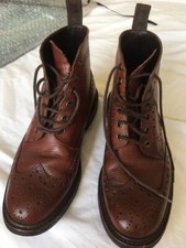 Loake brogue boots for sale  BURY ST. EDMUNDS
