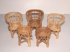 Wicker rattan doll for sale  Pittston