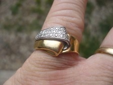 Bague ancienne jaune d'occasion  Vernaison
