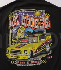Camiseta California Drag Racing LA Hooker carro engraçado sul da Califórnia comprar usado  Enviando para Brazil