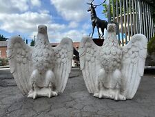 Stone eagles pair for sale  RETFORD