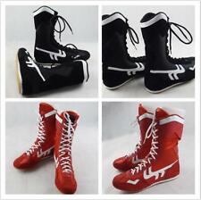 Usado, Novas Botas de Treinamento de Luta Livre Masculinas de Couro Sintético Top Alto EUR38-45 comprar usado  Enviando para Brazil