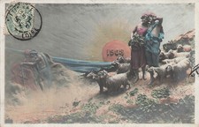 Couple shepherds sheep d'occasion  Expédié en Belgium