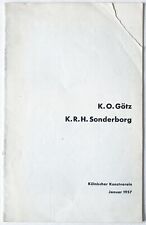 Götz sonderborg ausstellung gebraucht kaufen  Wilhelmshaven