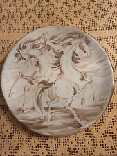 Piatto ceramica dipinto usato  Alessandria