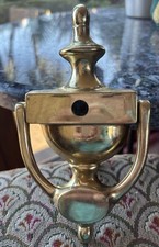Brass door knocker for sale  UK