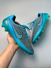 Botines de fútbol Nike Magista Opus FG Elite ACC azules negros botas de fútbol US12 UK11 segunda mano  Embacar hacia Mexico