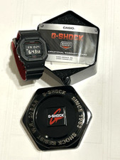Usado, Relógio de pulso masculino Casio G-Shock DW5600HR preto vermelho cor herança incrível comprar usado Usado, Relógio de pulso masculino Casio G-Shock DW5600HR preto vermelho cor herança incrível comprar usado  Enviando para Brazil