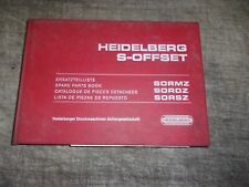 Heidelberg offset spare for sale  LEEDS