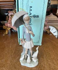 Lladro girl parasol for sale  Ballwin