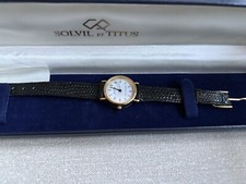 Solvil titus watch for sale  PETERBOROUGH