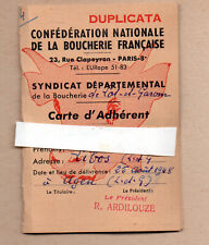 Membership card confederaion d'occasion  Expédié en Belgium