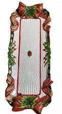 Christmas ceramic tray for sale  Loudon