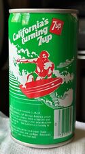7up America is turning 7 up soda pop can 1979 California display pop can vintage, usado comprar usado  Enviando para Brazil
