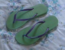 Havaianas turquoise mint for sale  CARDIFF