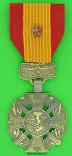 Cruz de Galantería de Vietnam con Medalla de Estrella de Bronce tamaño completo - Hecha en EE. UU. segunda mano  Embacar hacia Mexico
