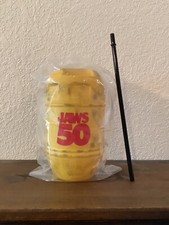 Copo barril de bebida Jaws 50º aniversário.  NOVO EM FOLHA com palha! comprar usado  Enviando para Brazil