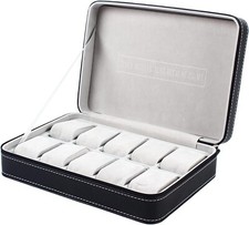 Uhrenbox uhrenkoffer leder gebraucht kaufen  Laatzen