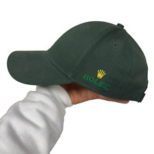 Auténtica gorra de béisbol ROLEX verde logotipo corona 6 paneles reloj original para hombre segunda mano  Embacar hacia Argentina