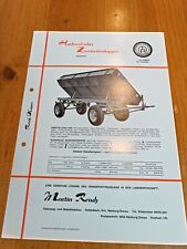 Reisch hydraulischer zweiachsk gebraucht kaufen  Spraitbach