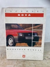 Vauxhall nova workshop for sale  LEEDS