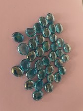Turquoise iridescent decorativ for sale  KINGSTON UPON THAMES