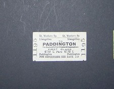 Rail ticket llangollen for sale  STOCKPORT