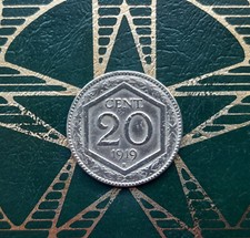 Centesimi 1919 regno usato  Cassino