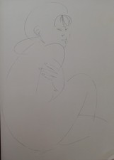 Emilio Greco - Nudo di schiena - litografia, 1965 comprar usado  Enviando para Brazil