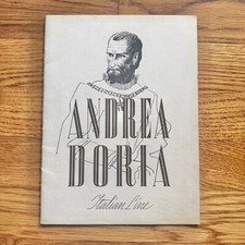 Andrea doria pre d'occasion  Expédié en Belgium