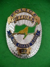 Abzeichen police fficer gebraucht kaufen  Cuxhaven