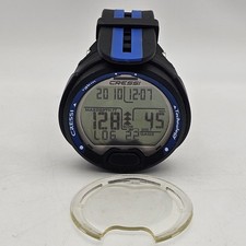 Cressi Leonardo 1 relógio de mergulho pulso computador mergulho preto azul feito na Itália  comprar usado  Enviando para Brazil
