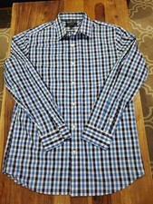 Camisa masculina Banana Republic sem ferro ajuste padrão M nova sem etiquetas comprar usado  Enviando para Brazil