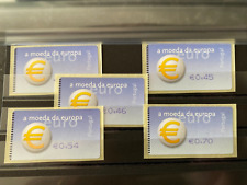 PORTUGAL Etiquetas ATM nº 23B de 2002 N Simbolo do Euro SMD comprar usado  Enviando para Brazil