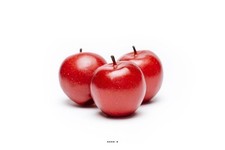 Pomme artificielle rouge d'occasion  France