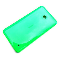 Nokia Lumia 630 635 tampa traseira da bateria + botões laterais verde brilho genuíno comprar usado  Enviando para Brazil