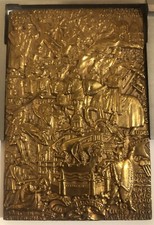 Médaille bronze plaque d'occasion  France