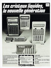1979 toshiba advertising d'occasion  Expédié en Belgium