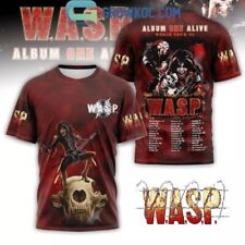 Camiseta WASP Album One Alive World Tour 2024 Estados Unidos y Canadá TR2511_29 segunda mano  Embacar hacia Argentina